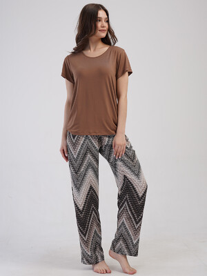 Купить Летний женский костюм с брюками VIENETTA 410051055 в Украина в Lingerie.ua - Одяг для дому та відпочинку, Фото 3