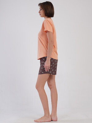 Купить Хлопковый комплект с шортами VIENETTA 4081734906 в Украина в Lingerie.ua - Одяг для дому та відпочинку, Фото 2