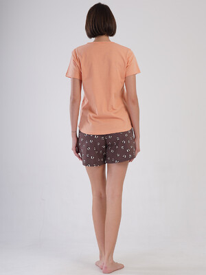 Купить Хлопковый комплект с шортами VIENETTA 4081734906 в Украина в Lingerie.ua - Одяг для дому та відпочинку, Фото 4