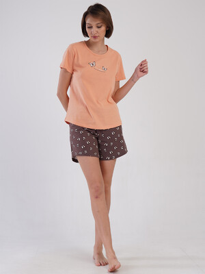 Купить Хлопковый комплект с шортами VIENETTA 4081734906 в Украина в Lingerie.ua - Одяг для дому та відпочинку, Фото 5