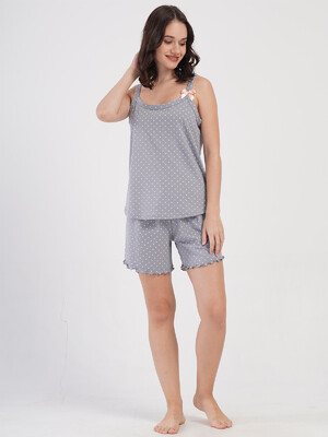 Купить Хлопковый комплект с шортами VIENETTA 4084581248 в Украина в Lingerie.ua - Одяг для дому та відпочинку, Фото 7