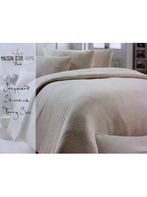 Купить Двоспальний комплект постільної білизни MAISON D`OR Terry Roesia Jacquard в Украина в Lingerie.ua - Одяг для дому та відпочинку, Фото 3