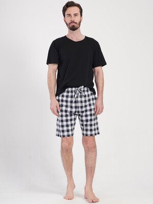 Купить Хлопковые шорты мужские в клетку VIENETTA MAN 4082331335 в Украина