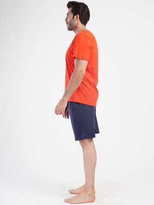 Купить Бавовняний літній костюм чоловічий з шортами VIENETTA MAN 4051340000 в Украина в Lingerie.ua - Одяг для дому та відпочинку, Фото 10