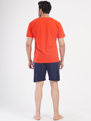 Купить Бавовняний літній костюм чоловічий з шортами VIENETTA MAN 4051340000 в Украина в Lingerie.ua - Одяг для дому та відпочинку, Фото 4