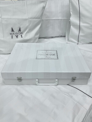 Купить Двуспальный комплект постельного белья MAISON D`OR Elegance Embroidery Linens в Украина в Lingerie.ua - Одяг для дому та відпочинку, Фото 6