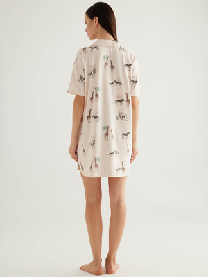 Купить Хлопковый халат женский на пуговицах HAYS 50321 в Украина в Lingerie.ua - Одяг для дому та відпочинку, Фото 5