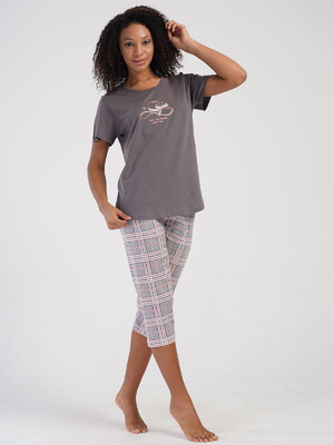 Купить Хлопковый летний комплект большого размера VIENETTA 4070872057 в Украина в Lingerie.ua - Одяг для дому та відпочинку, Фото 10