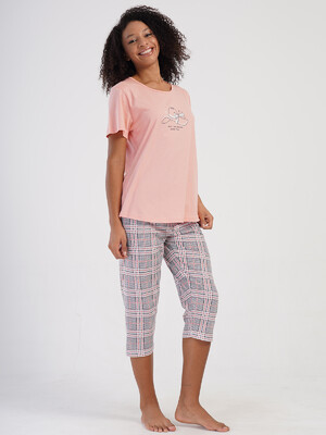 Купить Хлопковый летний комплект большого размера VIENETTA 4070872057 в Украина в Lingerie.ua - Одяг для дому та відпочинку, Фото 6