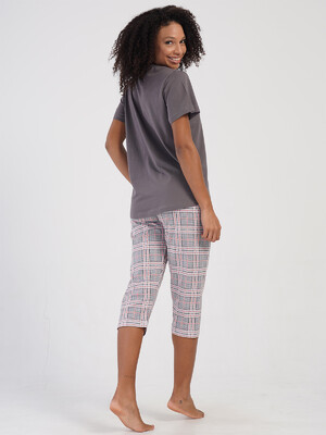 Купить Хлопковый летний комплект большого размера VIENETTA 4070872057 в Украина в Lingerie.ua - Одяг для дому та відпочинку, Фото 4