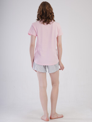 Купить Бавовняний комплект жіночий з футболки та шортів VIENETTA 4080282838 в Украина в Lingerie.ua - Одяг для дому та відпочинку, Фото 10