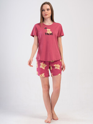 Хлопковый домашний комплект с шортами VIENETTA 4084700613