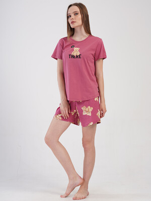Купить Бавовняний домашній комплект із шортами VIENETTA 4084700613 в Украина в Lingerie.ua - Одяг для дому та відпочинку, Фото 3