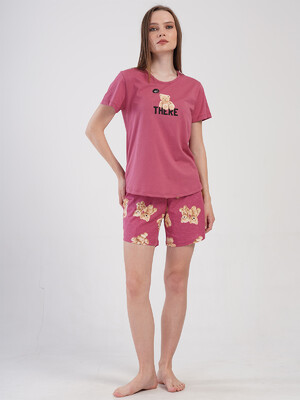 Купить Бавовняний домашній комплект із шортами VIENETTA 4084700613 в Украина в Lingerie.ua - Одяг для дому та відпочинку, Фото 5