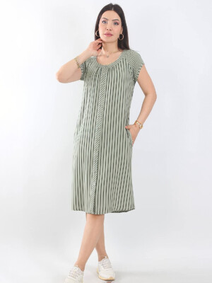 Купить Летнее платье на пуговицах с коротким рукавом JEN 05120 в Украина в Lingerie.ua - Одяг для дому та відпочинку, Фото 1