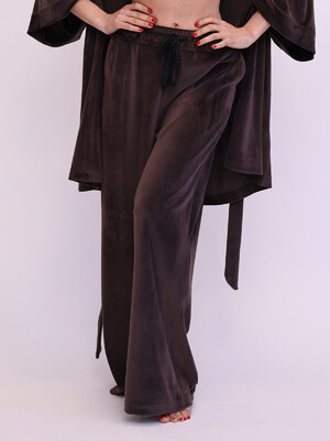 Купить Велюрові штани прямого крою LINGERIE 170754-2 в Украина в Lingerie.ua - Одяг для дому та відпочинку, Фото 2