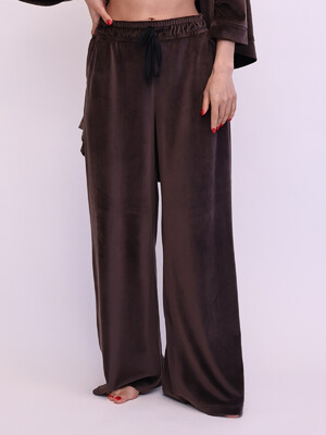 Купить Велюрові штани прямого крою LINGERIE 170754-2 в Украина в Lingerie.ua - Одяг для дому та відпочинку, Фото 3