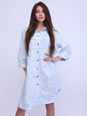 Купить Сукня з довгим рукавом на ґудзиках LINGERIE 170766 в Украина в Lingerie.ua - Одяг для дому та відпочинку, Фото 11