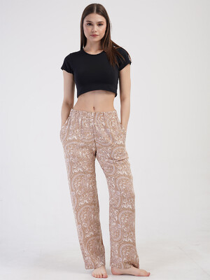 Купить Штани жіночі з віскози VIENETTA 4100540683 в Украина в Lingerie.ua - Одяг для дому та відпочинку, Фото 5