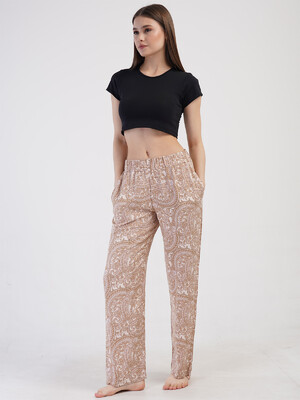 Купить Штани жіночі з віскози VIENETTA 4100540683 в Украина в Lingerie.ua - Одяг для дому та відпочинку, Фото 6
