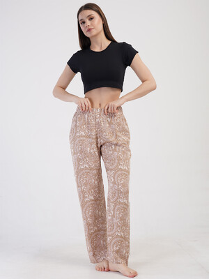 Купить Штани жіночі з віскози VIENETTA 4100540683 в Украина в Lingerie.ua - Одяг для дому та відпочинку, Фото 7