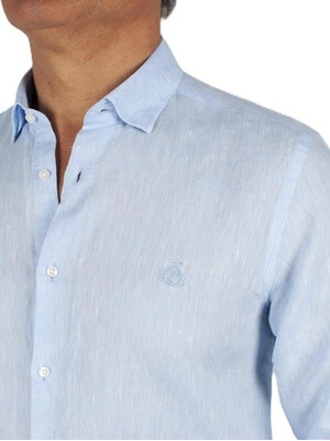 Купить Чоловіча сорочка FORMENTI FSP-1480 льняна в Украина в Lingerie.ua - Одяг для дому та відпочинку, Фото 21