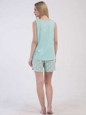 Купить Хлопковый комплект из майки и шорт VIENETTA 4101097973 в Украина в Lingerie.ua - Одяг для дому та відпочинку, Фото 2