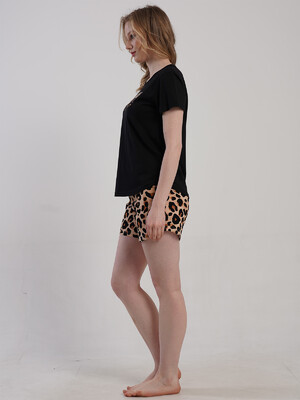 Купить Хлопковый комплект женский с шортами VIENETTA 5021624962 в Украина в Lingerie.ua - Одяг для дому та відпочинку, Фото 3