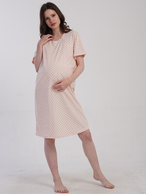 Купить Бавовняна туніка для вагітних і годуючих мам VIENETTA 5033081248 в Украина в Lingerie.ua - Одяг для дому та відпочинку, Фото 5
