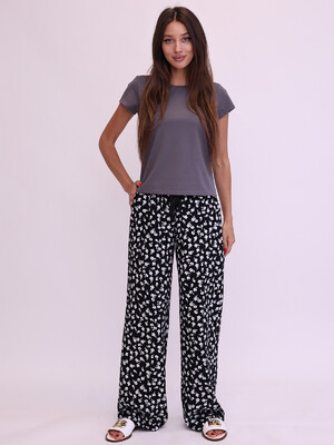 Купить Літні штани жіночі прямого крою LINGERIE 170778 в Украина в Lingerie.ua - Одяг для дому та відпочинку, Фото 2