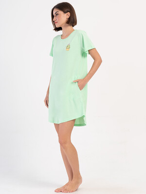 Купить Хлопковая домашняя туника с коротким рукавом VIENETTA 4070730000 в Украина