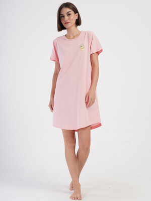 Купить Хлопковая домашняя туника с коротким рукавом VIENETTA 4070730000 в Украина в Lingerie.ua - Одяг для дому та відпочинку, Фото 5