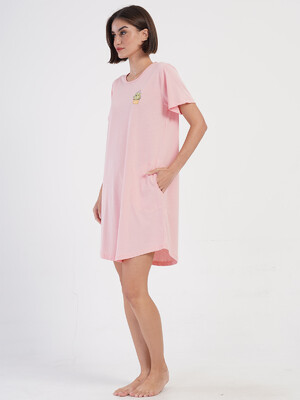 Купить Хлопковая домашняя туника с коротким рукавом VIENETTA 4070730000 в Украина в Lingerie.ua - Одяг для дому та відпочинку, Фото 7