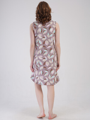 Купить Хлопковая домашняя туника большого размера VIENETTA 4091360821 в Украина в Lingerie.ua - Одяг для дому та відпочинку, Фото 3