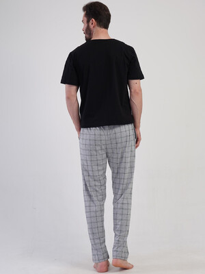 Купить Бавовняні домашні штани чоловічі VIENETTA MAN 4082484870 в Украина в Lingerie.ua - Одяг для дому та відпочинку, Фото 5