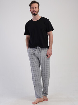 Купить Бавовняні домашні штани чоловічі VIENETTA MAN 4082484870 в Украина в Lingerie.ua - Одяг для дому та відпочинку, Фото 6