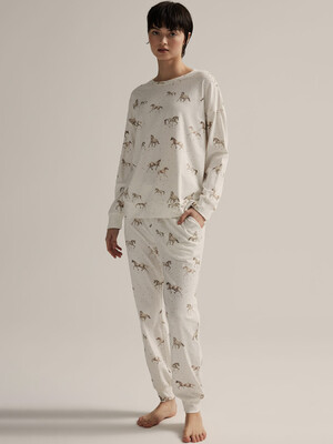 Купить Хлопковый домашний комплект с брюками HAYS 62515 в Украина в Lingerie.ua - Одяг для дому та відпочинку, Фото 2