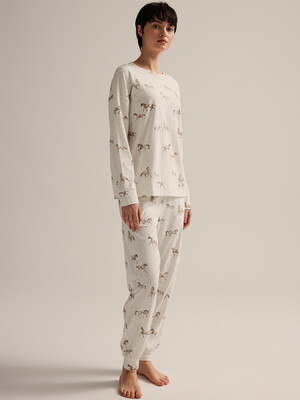 Купить Хлопковый домашний комплект с брюками HAYS 62515 в Украина в Lingerie.ua - Одяг для дому та відпочинку, Фото 3