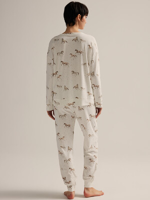 Купить Хлопковый домашний комплект с брюками HAYS 62515 в Украина в Lingerie.ua - Одяг для дому та відпочинку, Фото 6