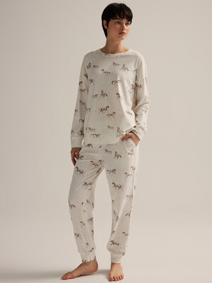 Купить Хлопковый домашний комплект с брюками HAYS 62515 в Украина в Lingerie.ua - Одяг для дому та відпочинку, Фото 7