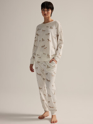 Купить Хлопковый домашний комплект с брюками HAYS 62515 в Украина в Lingerie.ua - Одяг для дому та відпочинку, Фото 9