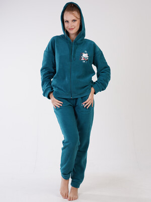 Купить Флисовый костюм женский с капюшоном VIENETTA 3050060000 в Украина в Lingerie.ua - Одяг для дому та відпочинку, Фото 2