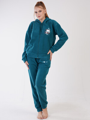 Купить Флисовый костюм женский с капюшоном VIENETTA 3050060000 в Украина в Lingerie.ua - Одяг для дому та відпочинку, Фото 3