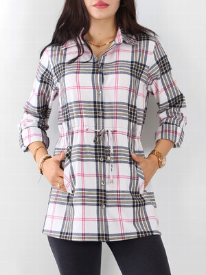 Купить Женский костюм из фланелевой рубашки и леггинсов JEN 03484 в Украина в Lingerie.ua - Одяг для дому та відпочинку, Фото 2