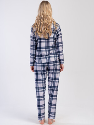 Купить Теплий домашній костюм жіночий з довгим рукавом VIENETTA 3121010000 в Украина в Lingerie.ua - Одяг для дому та відпочинку, Фото 5