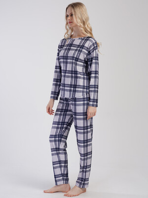 Купить Теплий домашній костюм жіночий з довгим рукавом VIENETTA 3121010000 в Украина в Lingerie.ua - Одяг для дому та відпочинку, Фото 8