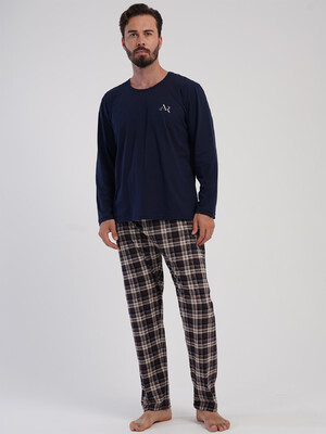 Купить Хлопковый домашний комплект с длинным рукавом VIENETTA MAN 5031143051 в Украина в Lingerie.ua - Одяг для дому та відпочинку, Фото 1