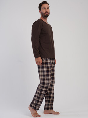 Купить Хлопковый домашний комплект с длинным рукавом VIENETTA MAN 5031143051 в Украина в Lingerie.ua - Одяг для дому та відпочинку, Фото 2