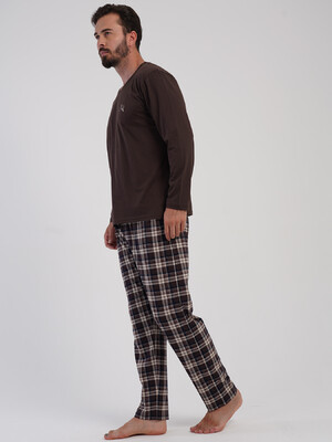 Купить Хлопковый домашний комплект с длинным рукавом VIENETTA MAN 5031143051 в Украина в Lingerie.ua - Одяг для дому та відпочинку, Фото 9