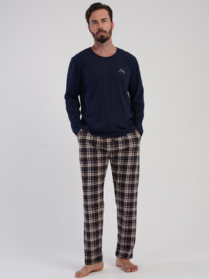 Купить Хлопковый домашний комплект с длинным рукавом VIENETTA MAN 5031143051 в Украина в Lingerie.ua - Одяг для дому та відпочинку, Фото 7